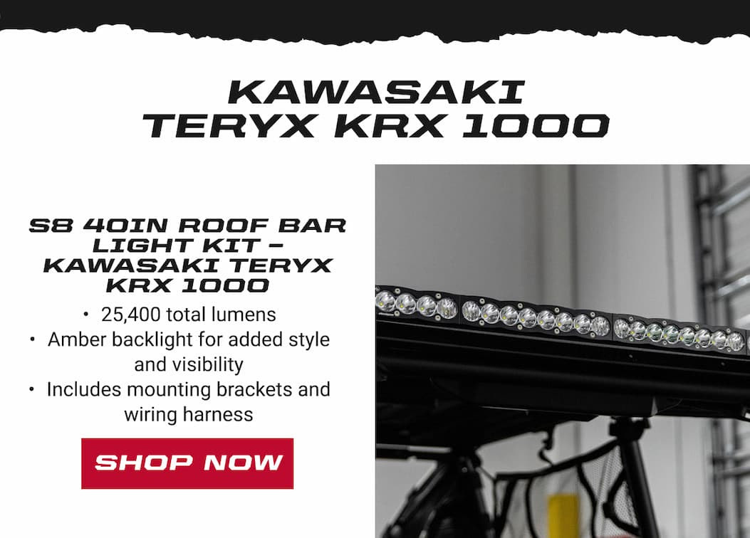 Baja Designs led lighting side by side sxs utv kawasaki krx 1000