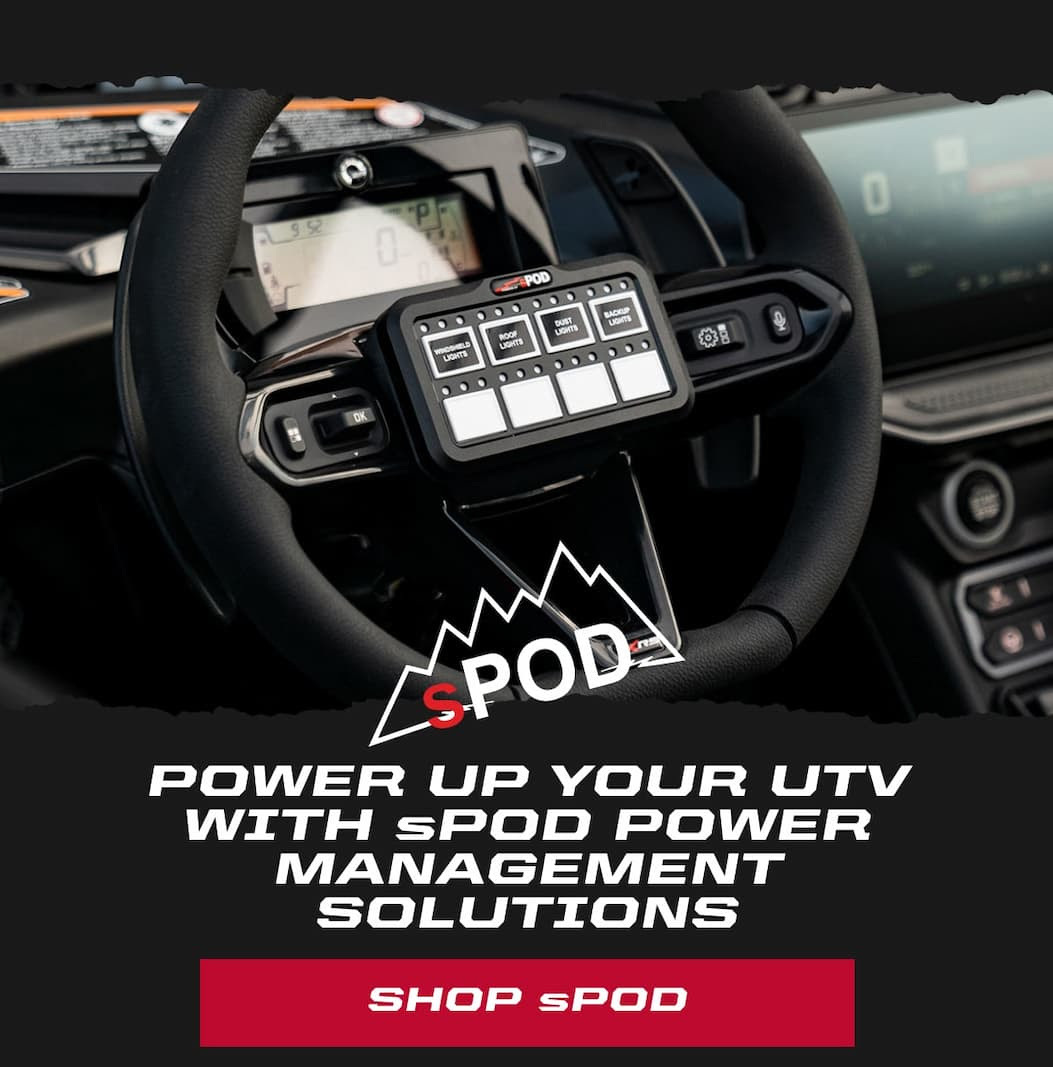 Baja Designs led lighting side by side sxs utv Spod