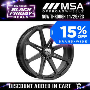 MSA Wheels ON SALE BLACK FRIDAY CYBER MONDAY 