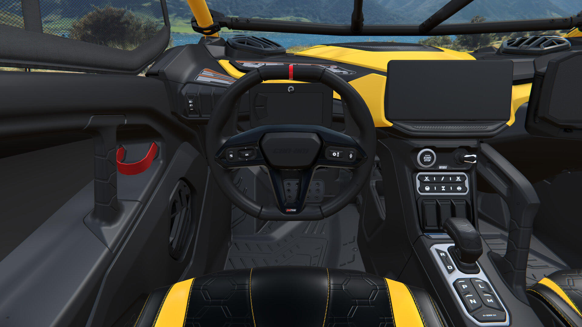 2024 Can-Am Maverick R Interior