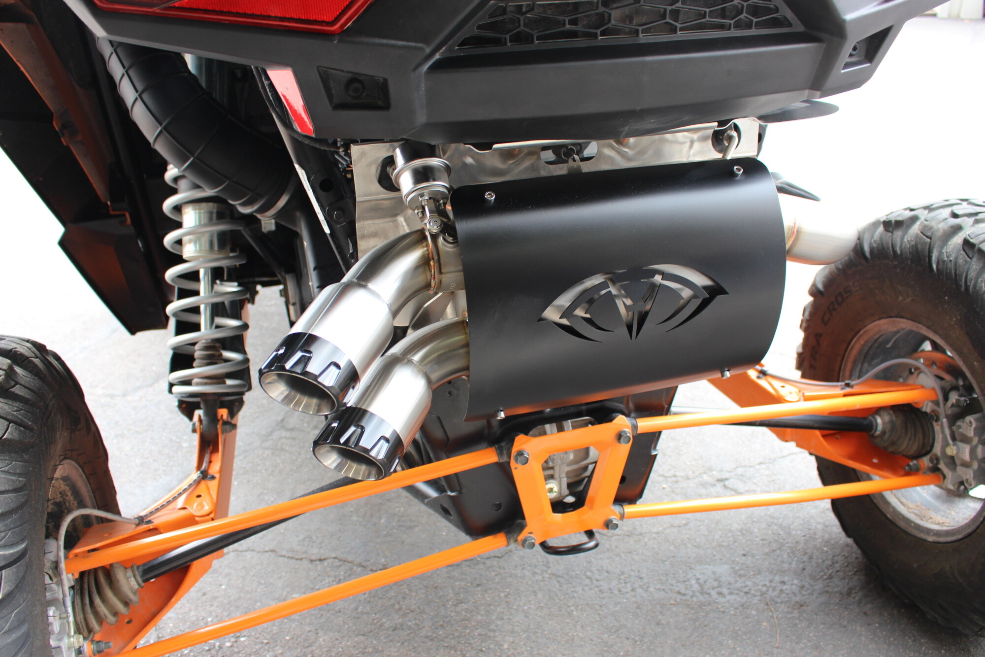 Evo RZR XP Turbo “Captain's Choice” Slip On Cut Out Exhaust