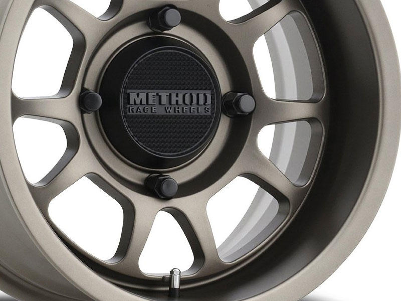 Steel Grey Method Race Wheels - 409 Bead Grip UTV Wheels (Closeup)