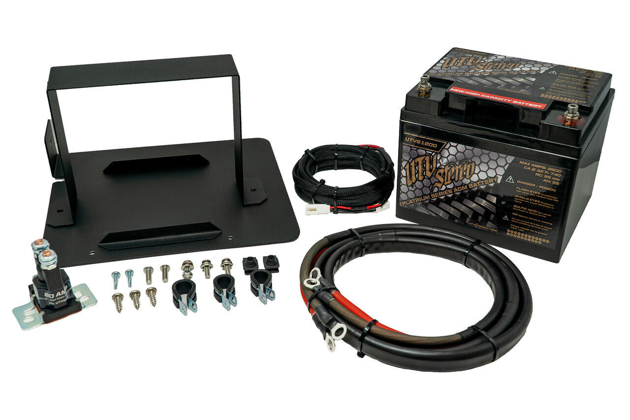 UTV Stereo Dual Battery Kit